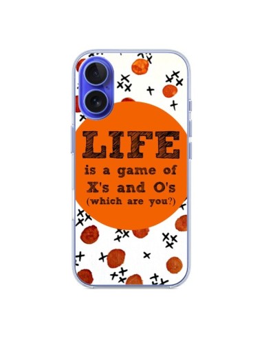 Cover iPhone 16 Life is a Game XoXo - Ebi Emporium