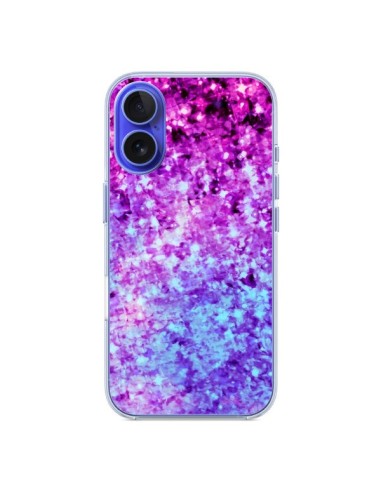 Coque iPhone 16 Radiant Orchid Galaxy Paillettes - Ebi Emporium