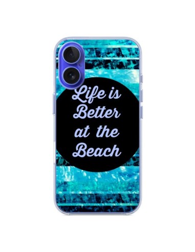 Coque iPhone 16 Life is Better at The Beach - Ebi Emporium