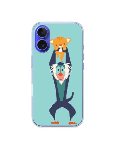 Coque iPhone 16 Futur Roi Lion King Rafiki - Jay Fleck