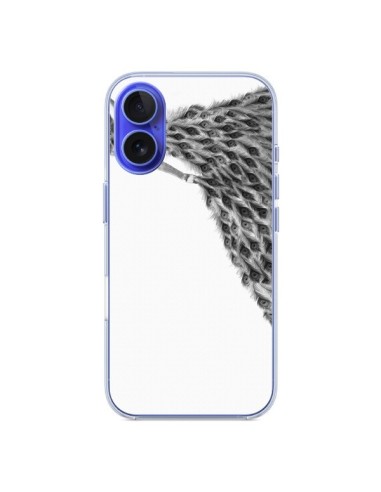 Coque iPhone 16 Peacock Paon Robe Femme - Jenny Liz Rome