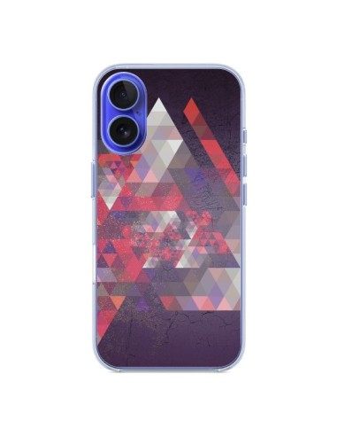 Coque iPhone 16 Azteque Gheo Violet - Javier Martinez