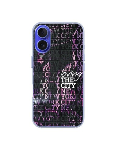 Coque iPhone 16 Loving New York City - Javier Martinez