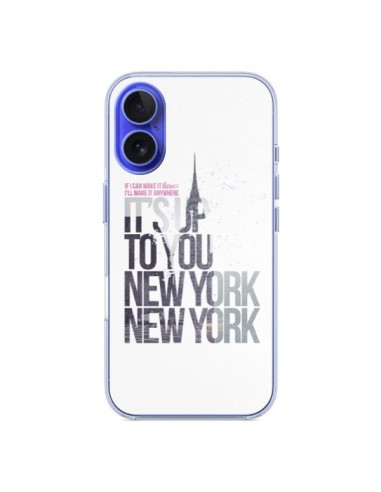 Coque iPhone 16 Up To You New York City - Javier Martinez