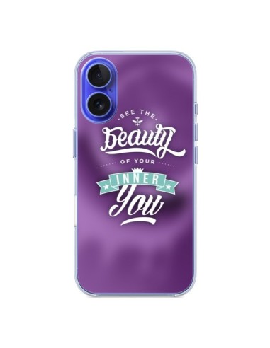 Coque iPhone 16 Beauty Violet - Javier Martinez