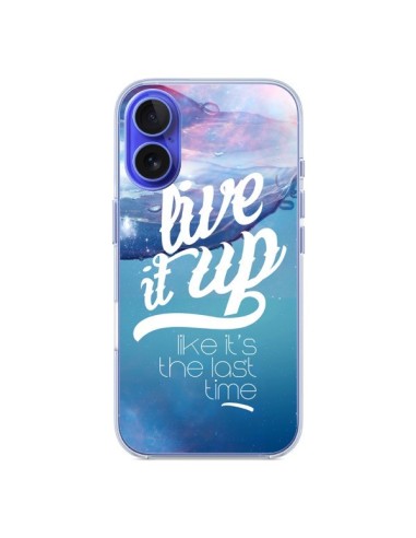 Coque iPhone 16 Last Time Bleu - Javier Martinez