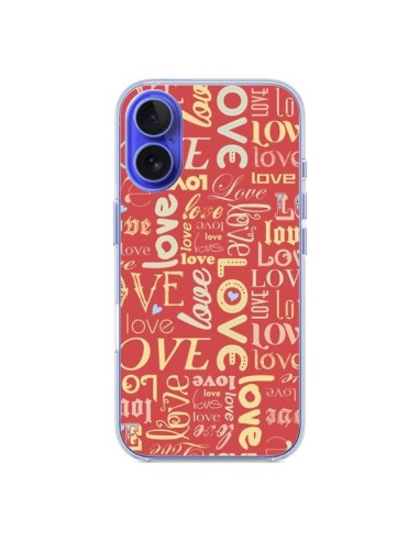 Coque iPhone 16 Love World - Javier Martinez