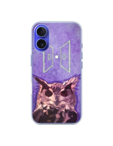 Coque iPhone 16 Chouette Owl Spirit - Jonathan Perez