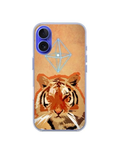 Coque iPhone 16 Tigre Tiger Spirit - Jonathan Perez