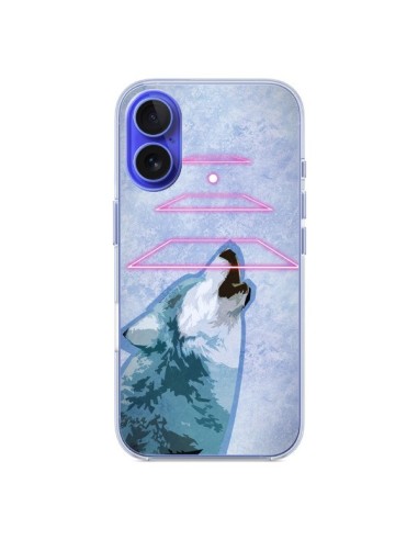 Coque iPhone 16 Loup Wolf Spirit - Jonathan Perez