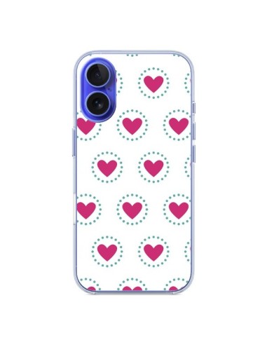 Coque iPhone 16 Coeur Cercle - Jonathan Perez