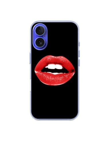 Cover iPhone 16 Labbra Rosso - Jonathan Perez