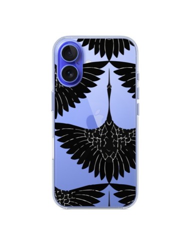 Cover iPhone 16 Pavone Trasparente - Dricia Do