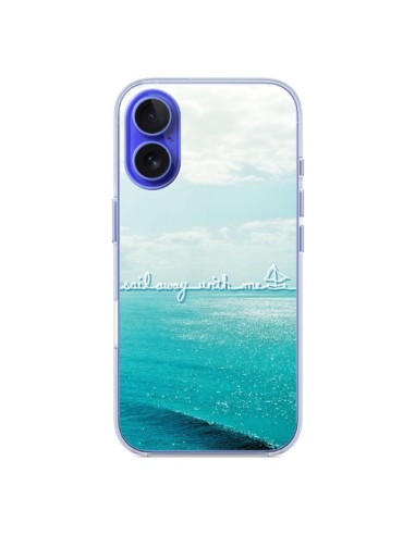 Coque iPhone 16 Sail with me - Lisa Argyropoulos