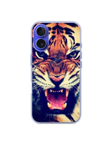 Coque iPhone 16 Tigre Swag Roar Tiger - Laetitia