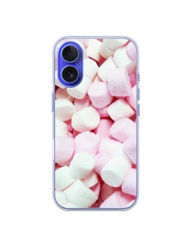 Coque iPhone 16 Marshmallow Chamallow Guimauve Bonbon Candy - Laetitia