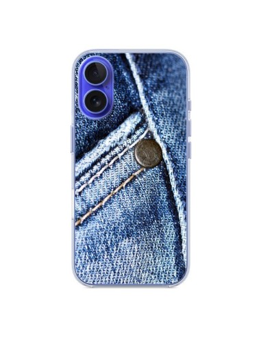 Coque iPhone 16  Jean Vintage - Laetitia