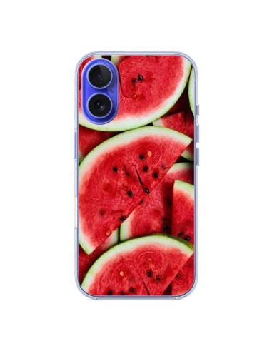 Coque iPhone 16 Pastèque Watermelon Fruit - Laetitia