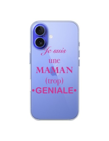 iPhone 16 Case I'm a Mom  geniale Clear - Laetitia