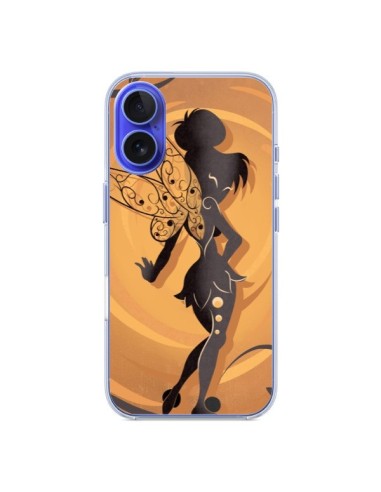 Coque iPhone 16 Fée Clochette Fairy Peter Pan  - LouJah