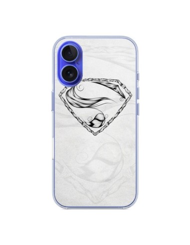 Coque iPhone 16 Super Feather Plume Heroe Heros - LouJah