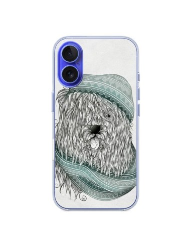 Coque iPhone 16 Shaggy Dog Chien - LouJah