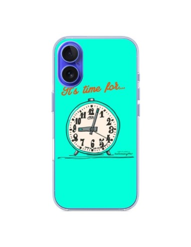 Coque iPhone 16 It's time for - Leellouebrigitte