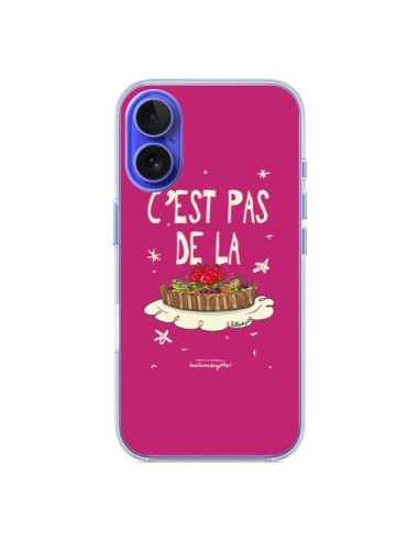 Coque iPhone 16 C'est pas de la tarte - Leellouebrigitte