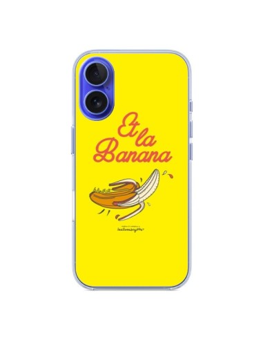 Coque iPhone 16 Et la banana banane - Leellouebrigitte