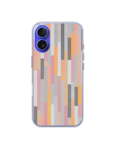 Coque iPhone 16 Bandes Couleurs - Leandro Pita