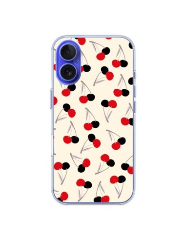 Coque iPhone 16 Cerises Cherry - Leandro Pita