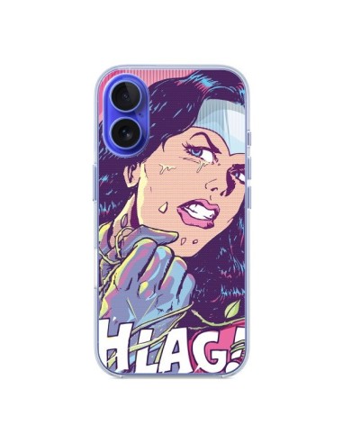 Coque iPhone 16 Girl Shlag Comics BD - Lassana