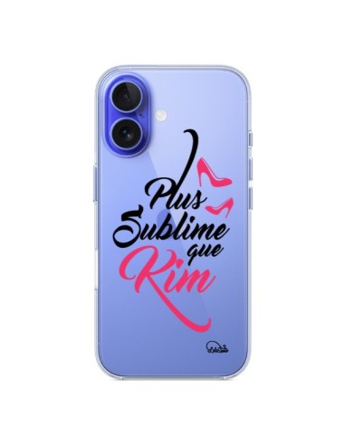 Coque iPhone 16 Plus sublime que Kim Transparente - Lolo Santo