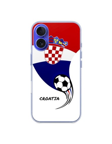 Coque iPhone 16 Equipe Croatie Croatia Football - Madotta