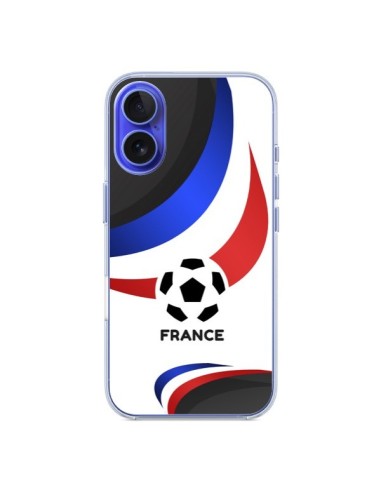 Coque iPhone 16 Equipe France Football - Madotta