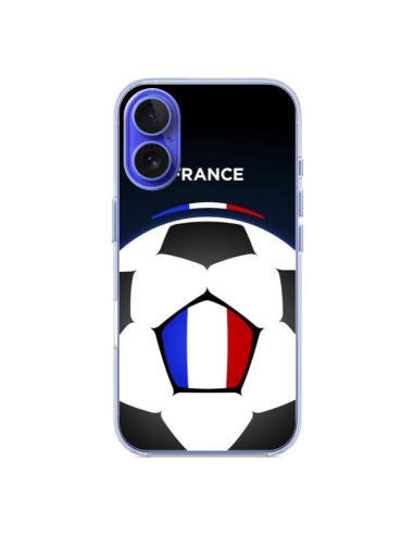 Coque iPhone 16 France Ballon Football - Madotta