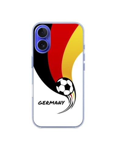 Cover iPhone 16 Squadra Germania Football - Madotta