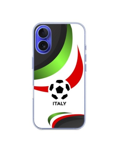 Coque iPhone 16 Equipe Italie Football - Madotta