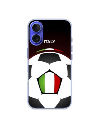 Coque iPhone 16 Italie Ballon Football - Madotta