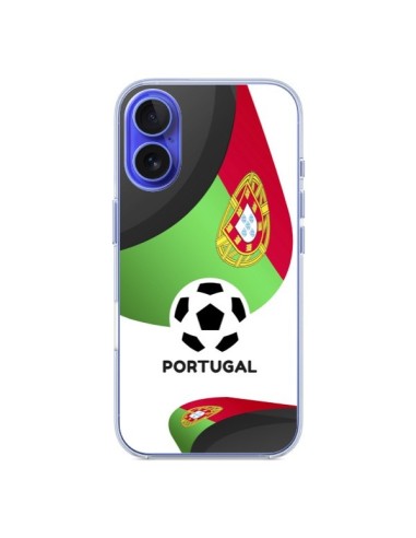 Coque iPhone 16 Equipe Portugal Football - Madotta