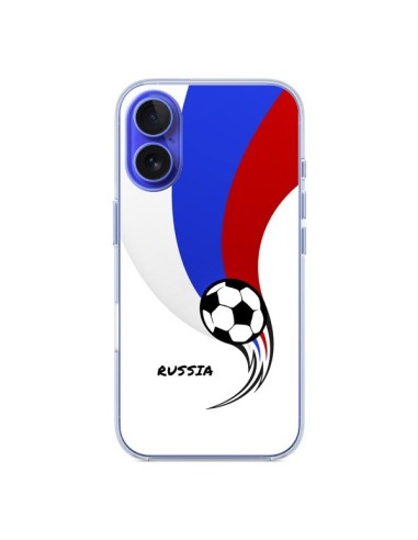 Coque iPhone 16 Equipe Russie Russia Football - Madotta