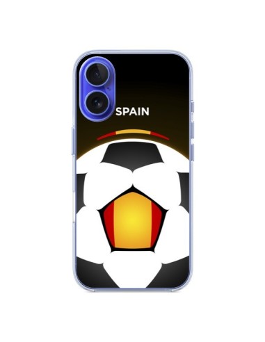 Coque iPhone 16 Espagne Ballon Football - Madotta