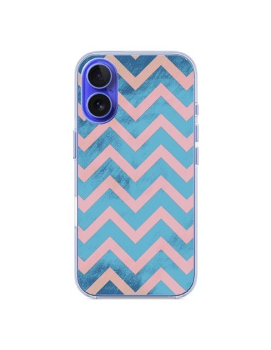 Coque iPhone 16 Azteque Chevron Sunset - Mary Nesrala