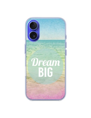 Coque iPhone 16 Dream Big Summer Ete Plage - Mary Nesrala