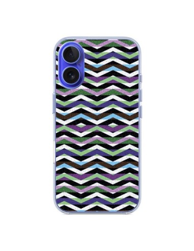 Coque iPhone 16 Equilibirum Azteque Tribal - Mary Nesrala