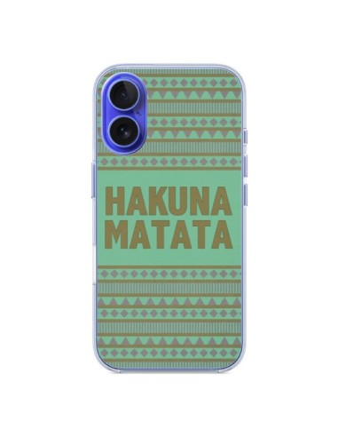 Coque iPhone 16 Hakuna Matata Roi Lion - Mary Nesrala