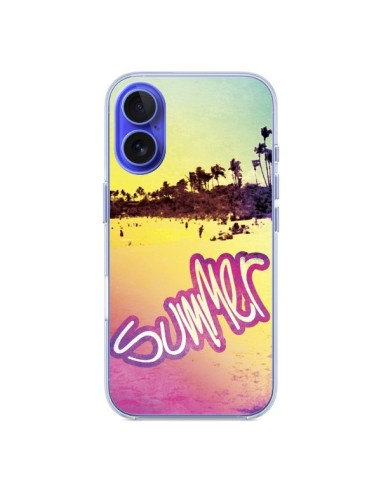 Coque iPhone 16 Summer Dream Ete Plage - Mary Nesrala