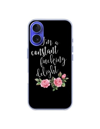 Coque iPhone 16 Fucking Delight Fleurs - Maryline Cazenave