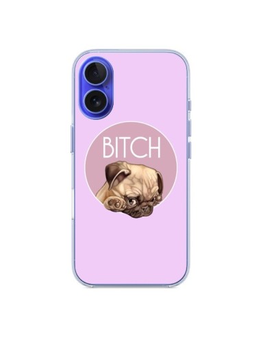 Coque iPhone 16 Bulldog Bitch - Maryline Cazenave