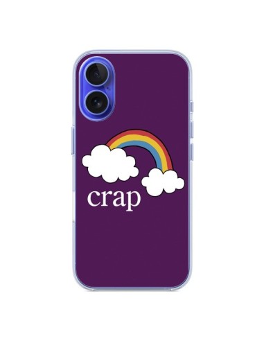 Coque iPhone 16 Crap Arc en Ciel - Maryline Cazenave